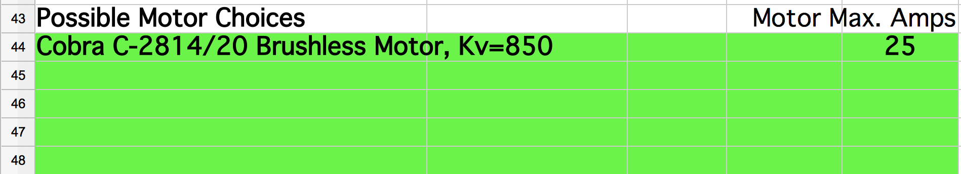 A123 Choice shown