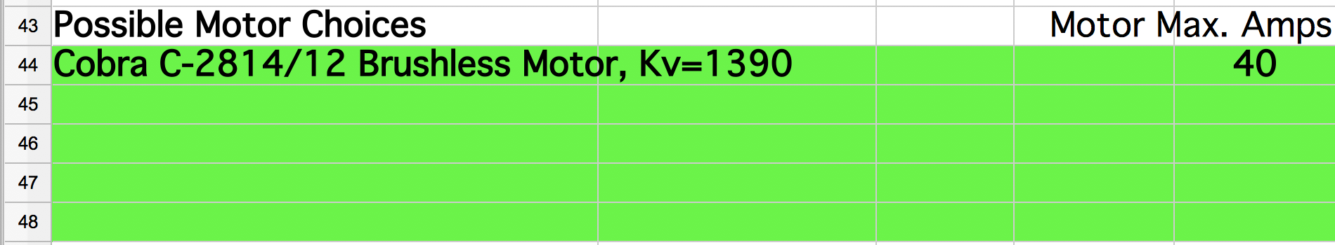 A123 Choice shown