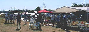 Flight line looking east.